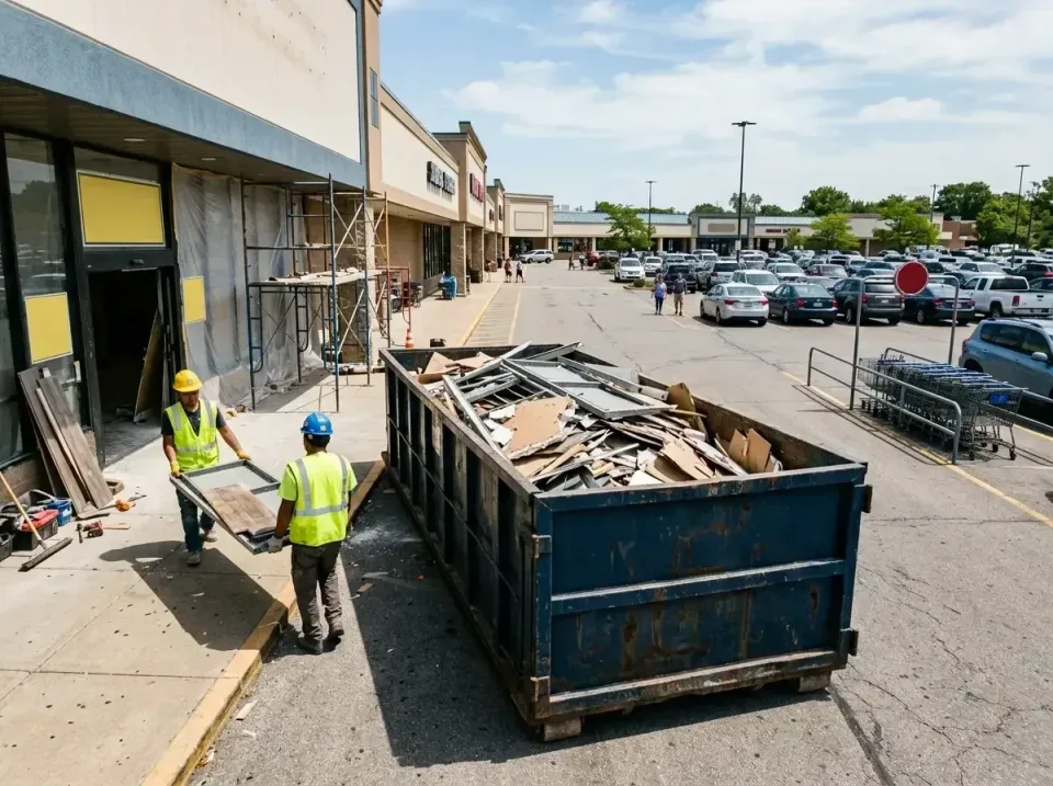 retail-store-renovation-debris-003 — frequently asked questions, Roll-off Dumpster Rentals in Scottsburg, IN